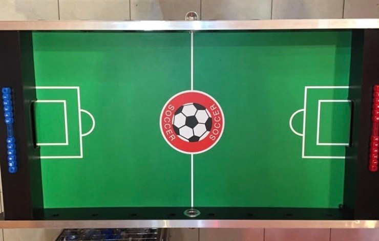 فوتبال دستی سایز بزرگ جنس چوب MDF وارداتی