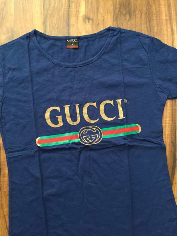 تیشرت زنانه جنس نخی برند GUCCI ساخت چین
