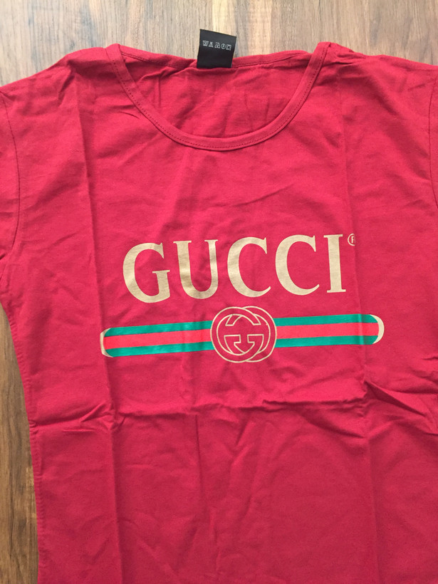 تیشرت زنانه جنس نخی برند GUCCI ساخت چین
